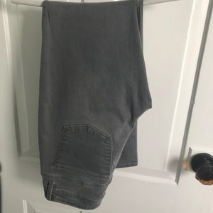 Talbots Signature Straight Leg Jeans Size 10 Gray denim